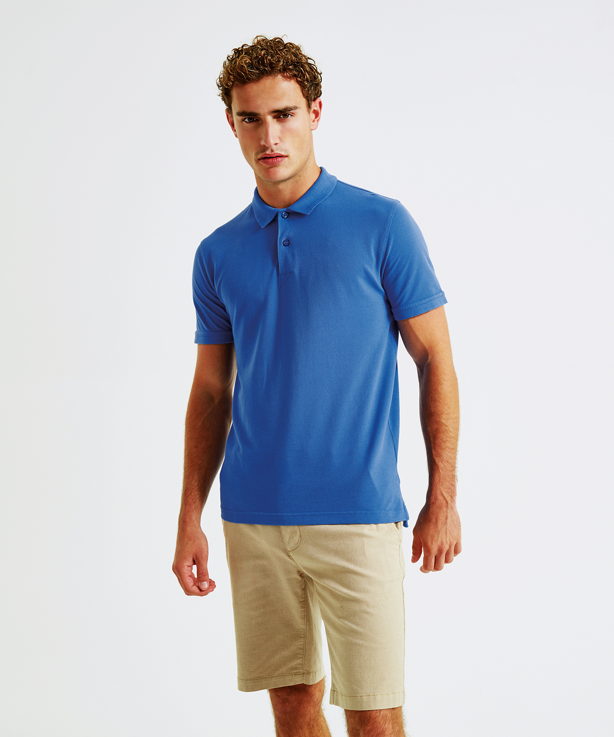 Men's coastal vintage wash polo