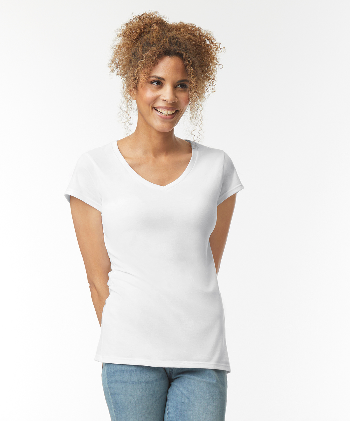 Softstyle women's v-neck t-shirt